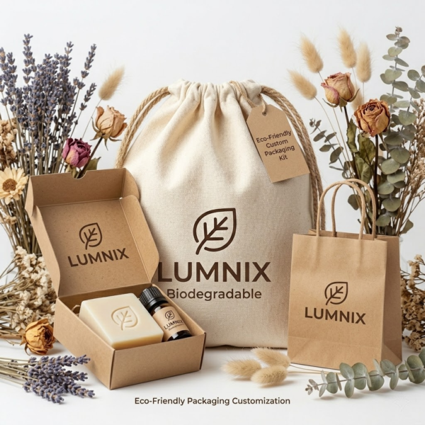 Custom Eco Packaging Bags Boxes Pouches Molded Pulp