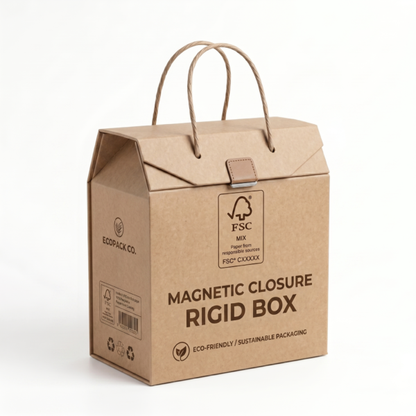 Magnetic Closure Rigid Box
